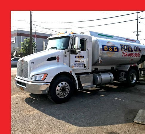 D&G Fuel Oil delivery truck